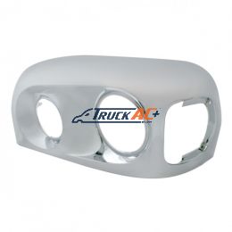 A06-43865-000 Chrome Headlight Bezel For 2005-2010 Freightliner Century - Driver - United Pacific 32198