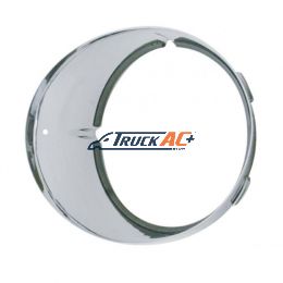 Chrome Inner Headlight Bezel For 1996-2010 Freightliner Century - Driver - United Pacific 32374