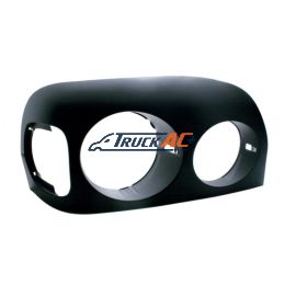 A06-20711-001 Black Headlight Bezel For 1996-2004 Freightliner Century - Passenger - United Pacific 32377