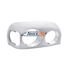 A06-20711-002 Chrome Headlight Bezel For 1996-2004 Freightliner Century - Passenger - United Pacific 32379