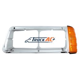 Headlight Bezel With Turn Signal For 1989-2009 Freightliner FLD - Driver - United Pacific 32542