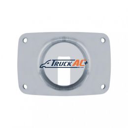 Stainless Peterbilt Headlight Inner Mounting Base Plate - United Pacific 30369-4