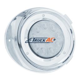 10 LED Freightliner Daytime Running Light Conversion Kit Without Visor (Driver) - Amber LED/Clear Lens - United Pacific 37405