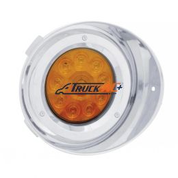 10 LED DRL Conversion Kit Without Visor For Pre-2005 Freightliner Century- Passenger -Amber LED & Lens - United Pacific 37411