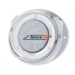 10 LED DRL Conversion Kit Without Visor For Pre-2005 Freightliner Century- Passenger -Amber LED/Clear Lens - United Pacific 37413