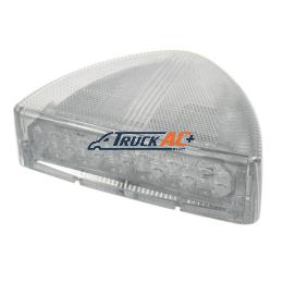 30 LED Low Profile Turn Signal Light For 1987-2007 Peterbilt 379/378/357 - Amber LED/Clear Lens - United Pacific 38397