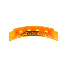 4 LED Dual Function Headlight Turn Signal Light - Amber LED/Amber Lens - United Pacific 39749B