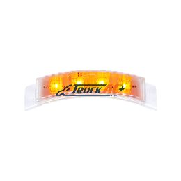 4 LED Dual Function Headlight Turn Signal Light - Amber LED/Clear Lens - United Pacific 39750B