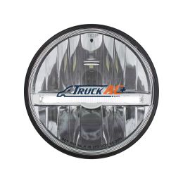 ULTRALIT - 9 LED 5-3/4" LED Headlight With White LED Position Light Bar - United Pacific 31267