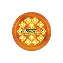 15 LED 2-3/8" Turn Signal Light For Harley Motorcycle- Amber LED/Amber Lens - United Pacific 37117