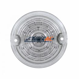 21 LED 3-1/4" Signal Light For Harley Motorcycle With 1156 Plug - Red LED/Clear Lens - United Pacific 37203