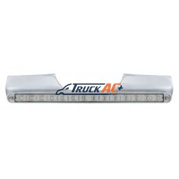 Motorcycle Rear Signal Light Bar With 14 LED 12" Light Bar - Red LED/Clear Lens - United Pacific 71002