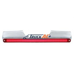 Motorcycle Rear Signal Light Bar With 24 LED 12" GloLight Bar - Red LED/Red Lens - United Pacific 71006