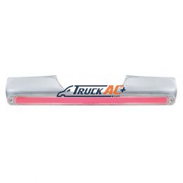 Motorcycle Rear Signal Light Bar With 24 LED 12" GloLight Bar - Red LED/Clear Lens - United Pacific 71007
