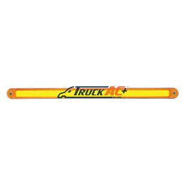 24 LED Dual Function 12" GloLight Bar With Bezel - Amber LED/Amber Lens - United Pacific 32706