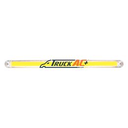 24 LED Dual Function 12" GloLight Bar With Bezel - Amber LED/Clear Lens - United Pacific 32708