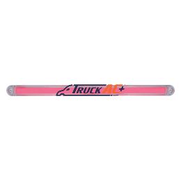 24 LED Dual Function 12" GloLight Bar With Bezel - Red LED/Clear Lens - United Pacific 32709