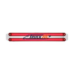 Dual 24 LED Dual Function 12" GloLight Bar With Bezel - Red LED/Red Lens - United Pacific 32719