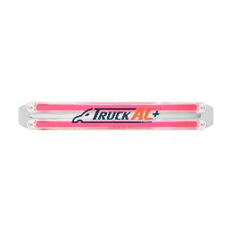 Dual 24 LED Dual Function 12" GloLight Bar With Bezel - Red LED/Clear Lens - United Pacific 32721