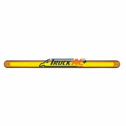 24 LED 12" GloLight Bar With Black Housing - Amber LED/Amber Lens - United Pacific 36492
