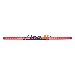 Dual 14 LED 12" Light Bars With Bezel - Red LED/Red Lens - United Pacific 36788
