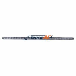 Dual 14 LED 12" Reflector Light Bars With Bezel - Red LED/Clear Lens - United Pacific 36799