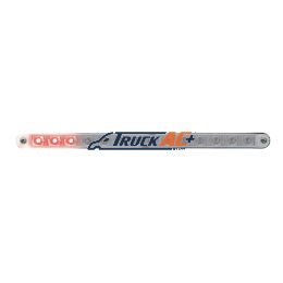 14 LED 12" Sequential Light Bar With Bezel - Red LED/Clear Lens - United Pacific 37525