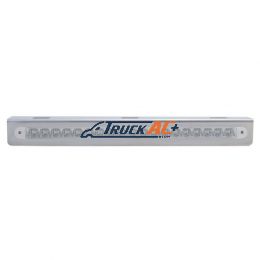 12-3/4" Stainless Light Bracket With 19 LED 12" Light Bar - Red LED/Clear Lens - United Pacific 37927