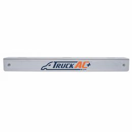 12-3/4" Stainless Light Bracket With 14 LED 12" Light Bar - Red LED/Chrome Lens - United Pacific 20791