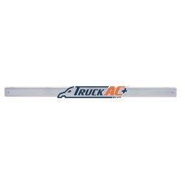 25-5/16" Stainless Light Bracket With 2X 14 LED 12" Light Bars - Red LED/Chrome Lens - United Pacific 20795