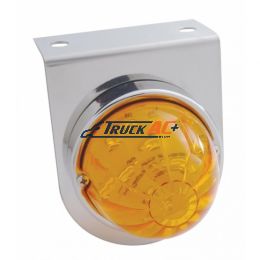 Stainless Light Bracket With 17 LED Watermelon Light - Amber LED/Amber Lens - United Pacific 32318