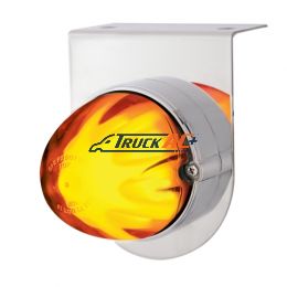 Stainless Light Bracket With 9 LED Dual Function Watermelon GloLight - Amber LED/Amber Lens - United Pacific 34416