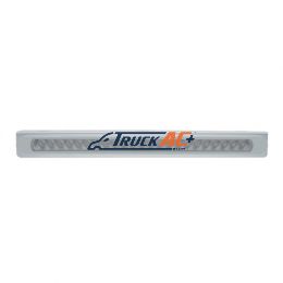 Stainless Light Bracket With 23 SMD LED 17-1/4" Light Bar & Bezel - Red LED/Clear Lens - United Pacific 37317