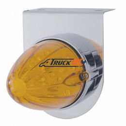 Stainless Light Bracket With 19 LED Watermelon Light - Amber LED/Amber Lens - United Pacific 37881