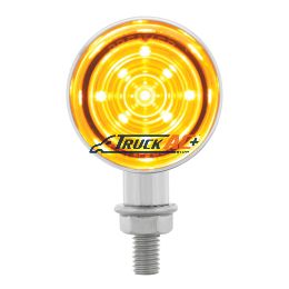 9 LED Mini Bullet Light - Amber LED/Amber Lens - United Pacific 36996