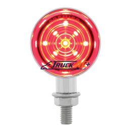 9 LED Mini Bullet Light - Red LED/Red Lens - United Pacific 36997