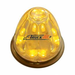 11 LED Watermelon Light - Amber LED/Clear Lens - United Pacific 38429