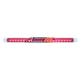 23 SMD LED 17-1/4" Reflector Light Bar Only (Stop, Turn & Tail) - Red LED/Clear Lens - United Pacific 37092B