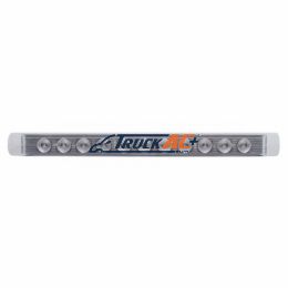 11 LED 17" Light Bar Only (Stop, Turn & Tail) - Red LED/Clear Lens - United Pacific 38470