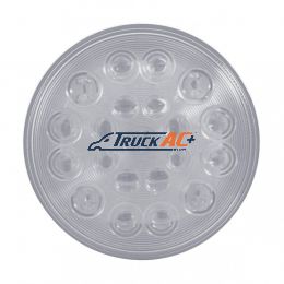 21 LED "Competition Series" 4" Round Light (Stop, Turn & Tail) - Red LED/Clear Lens - United Pacific 39207
