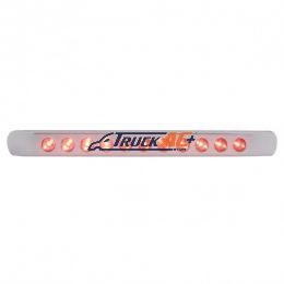11 LED 17" Light Bar With Bezel (Stop, Turn & Tail) - Red LED/Red Lens - United Pacific 39691