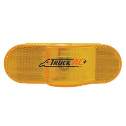 6" Oval Mid Trailer Turn Signal Light - Amber Lens - United Pacific 31321