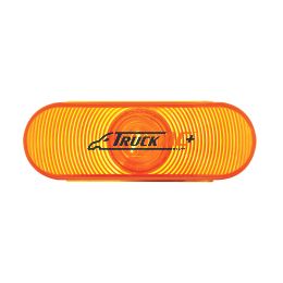 6" Oval Turn Signal Light - Amber Lens - United Pacific 31361