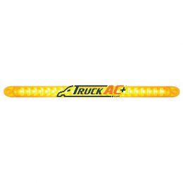 23 SMD LED 17-1/4" Reflector Turn Signal Light Bar Only - Amber LED/Amber Lens - United Pacific 37089B