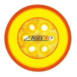 21 LED 4" GloLight (Turn Signal) - Amber LED/Amber Lens - United Pacific 37133