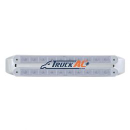 Dual 10 LED 9" Turn Signal Light Bars - Amber LED/Clear Lens - United Pacific 37326