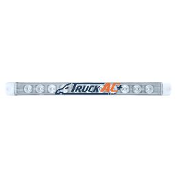 11 LED 17" Turn Signal Light Bar - Amber LED/Clear Lens - United Pacific 38464
