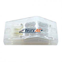 18 LED Reflector Light (Park, Turn & Clearance) - Amber LED/Clear Lens - United Pacific 38579