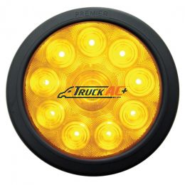 10 LED 4" Turn Signal Light Kit - Amber LED/Amber Lens - United Pacific 38771BAK