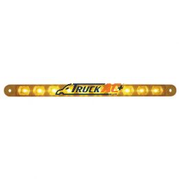 10 LED 9" Turn Signal Light Bar - Amber LED/Amber Lens - United Pacific 38942